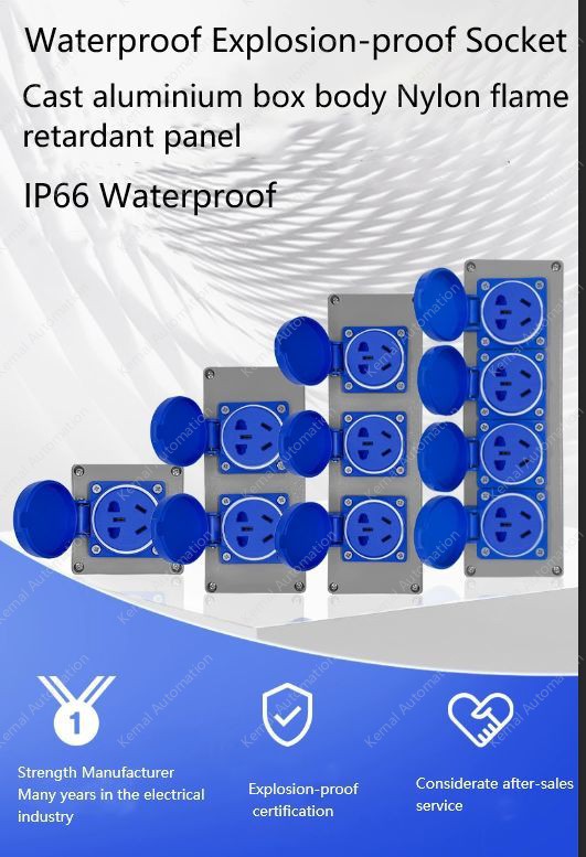 Emerald green Duplex red panel 3 holes